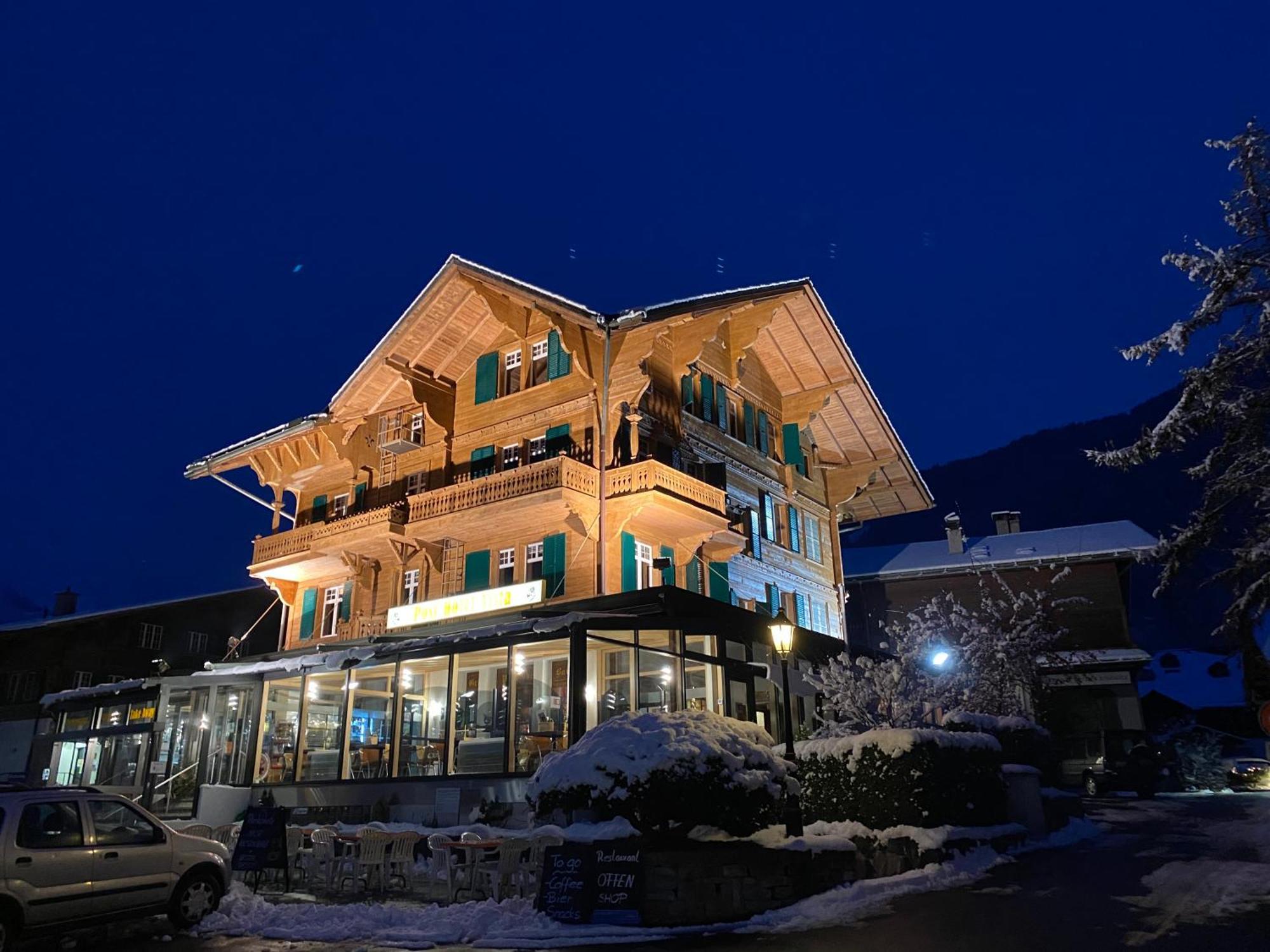 Post Hotel Vista Zweisimmen Exteriör bild